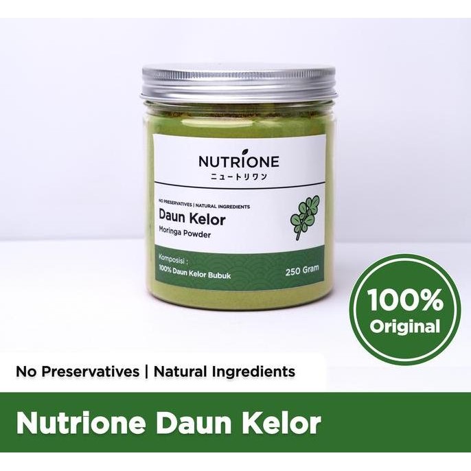 

Original Moringa Powder Nutrione - Daun Kelor Bubuk Premium Original 100gr