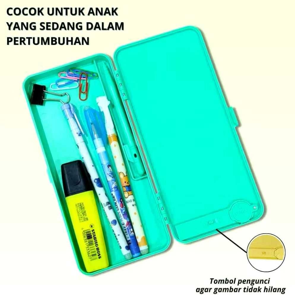 

Fgs-3 Ab121 Kotak Pensil Case Besar Lcd Writing Drawing Box Case Ukuran Besar Pencil Drawing Pad Edukasi 2In1 Fgs-3