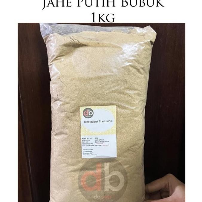 

Original Jahe Bubuk 1kg Murni | Ginger Powder 100% Alami Tanpa Campuran