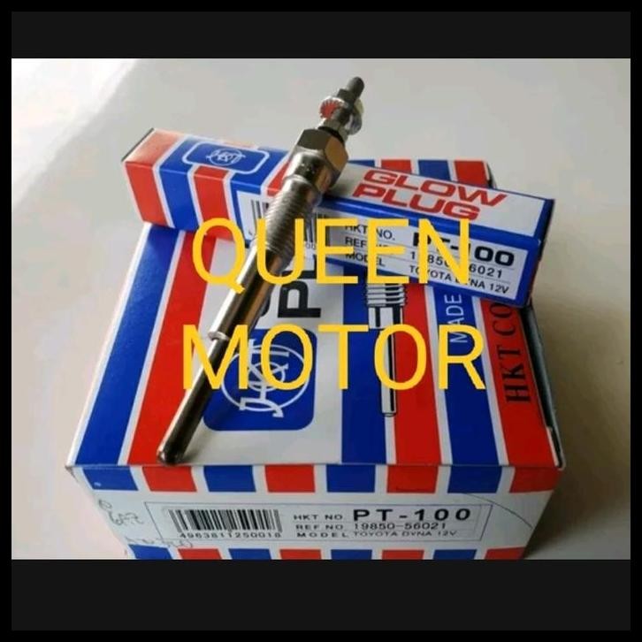 TERBARU GLOW PLUG BUSI PEMANAS PT100 12V RINO DYNA DELTA TAFT GT 