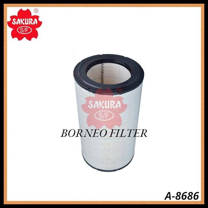 BEST DEAL A-8686 SAKURA OUTER AIR FILTER UDARA A8686 SFA8098P SEV551F1/4 RS4989 AF26207 P781098 1606