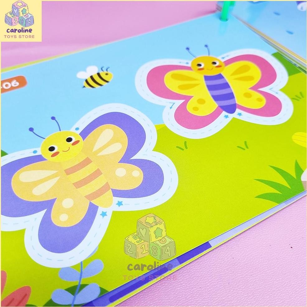 

Buku Aktivitas Worksheet Anak 2 3 4 Tahun Buku Edukasi Anak Bisa Dihapus Wipe And Clean Activity RB2