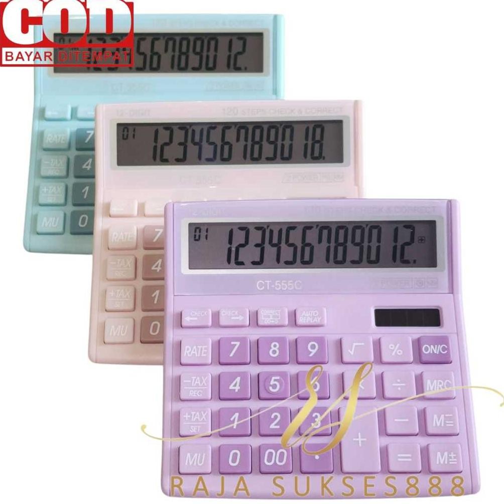 

Kalkulator SDC 555N Calculator 555N Murah CT RB2