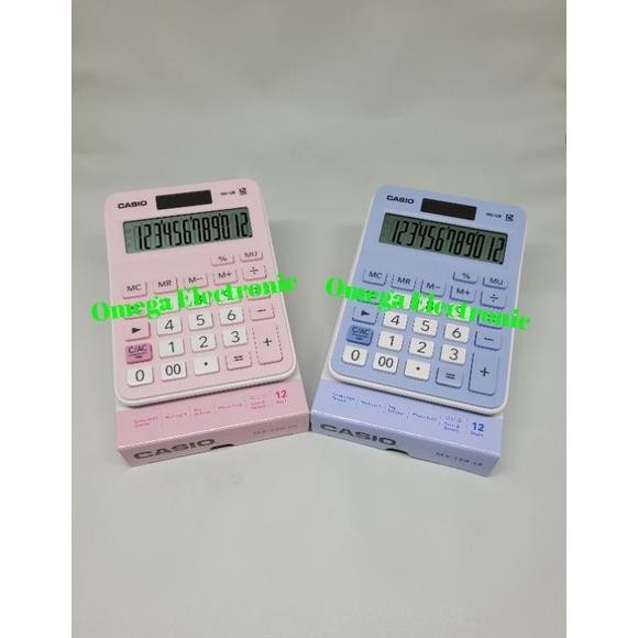 

Casio MX-12B - Kalkulator Meja Desktop Calculator MX 12B model pengganti MZ-12S RB2
