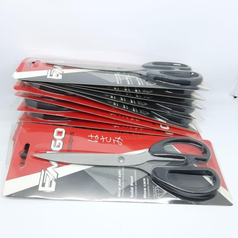 

6pcs GUNTING BESAR SCISSORS GUNTING KERTAS SERBA GUNA EM185 RB2