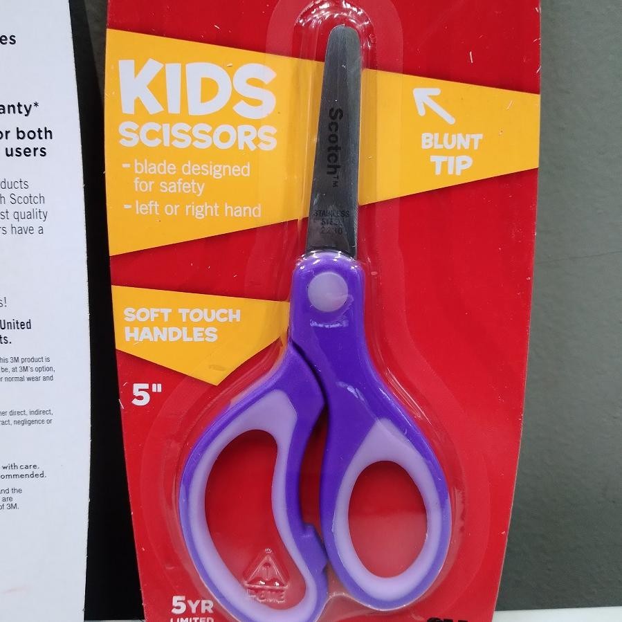 

3M gunting anak scissors kid blunt 5" 1442B RB3