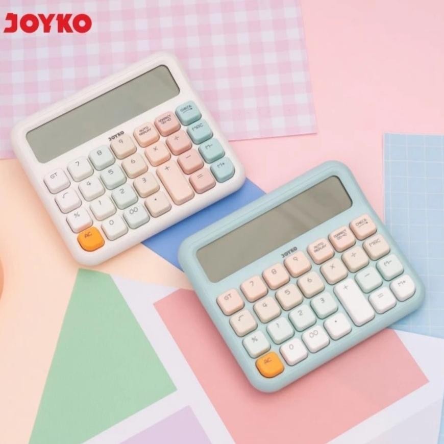 

Kalkulator Rainbow JOYKO CC-63ACO - Calculator Pastel 12 Digit Tombol Fancy Korea RB2