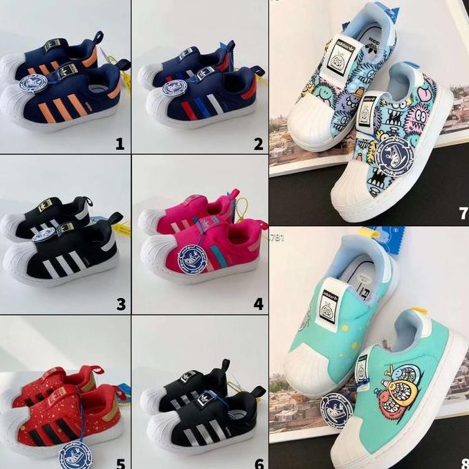 [ SHS store ] Sepatu Anak / Sepatu Adidas Anak / Sepatu Adidas SUPERSTAR 360