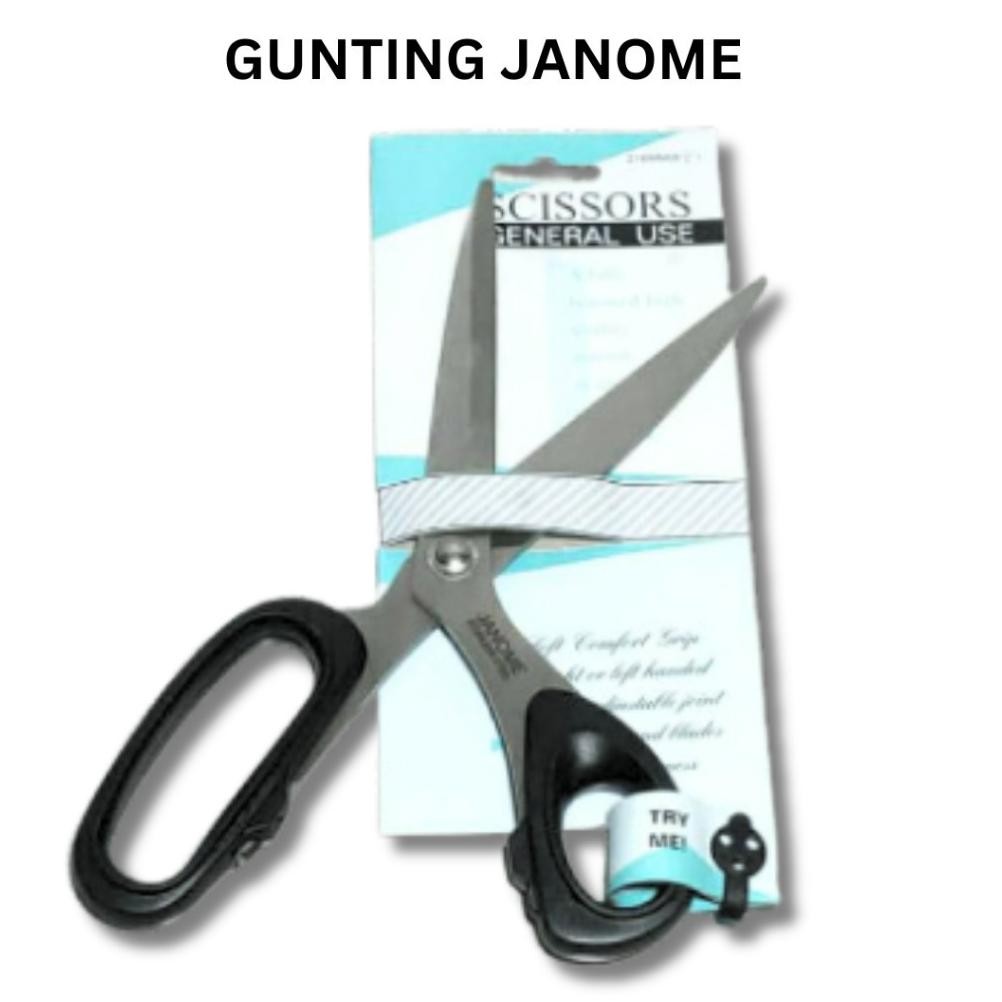 

Gunting Kain JANOME 8.5 Inch (216 mm) RB2