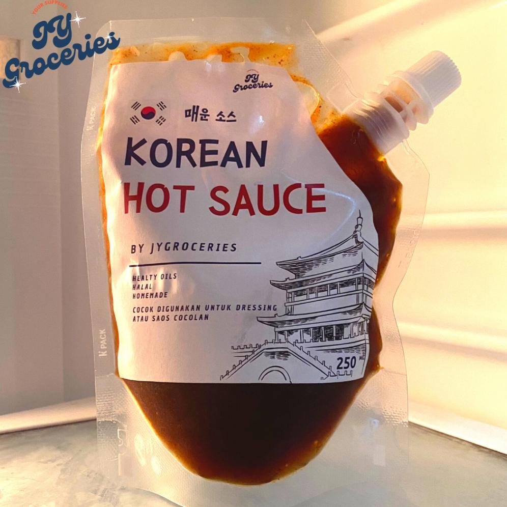 

Saos Saus Hot Korean Halal Sauce 250ml JY Groceries Nugi