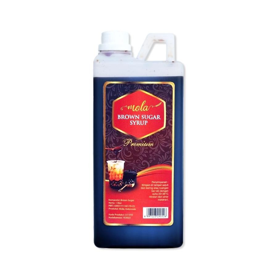 

Mola Brown Sugar Gula Merah Cair 1 Liter Organik Nugi
