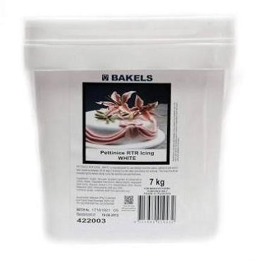 

Bakels icing fondant white 500gr putih Gula dekorasi Nugi