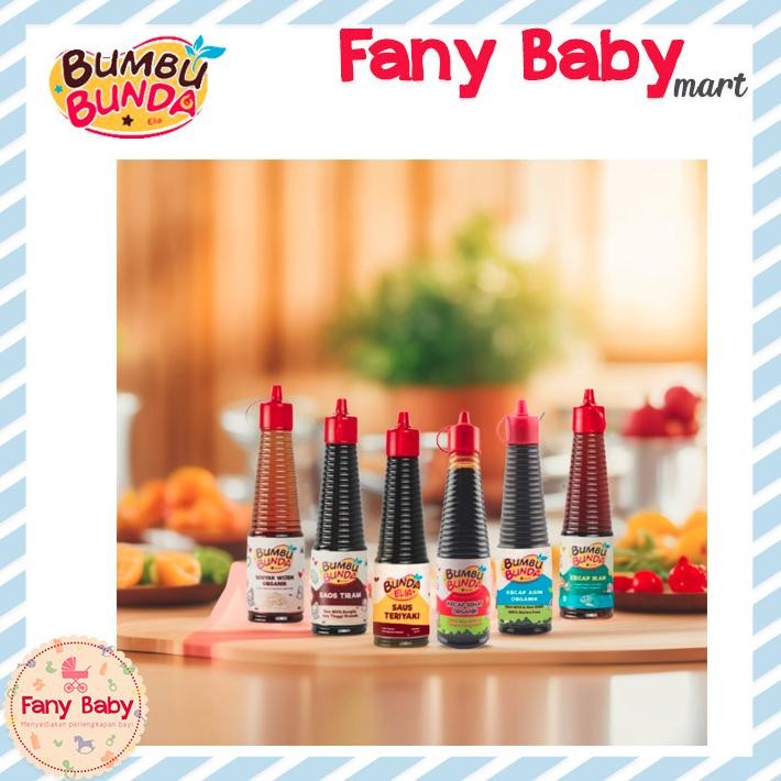 

BUMBU BUNDA ELIA KECAP & SAOS - NON MSG -MPASI BAYI Nugi