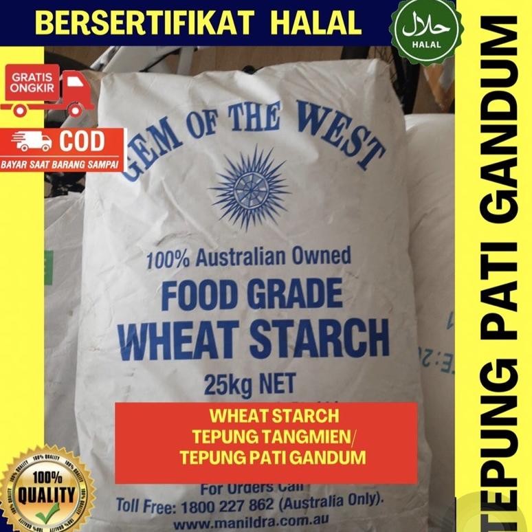 

Wheat Starch 1kg / Tepung Pati Gandum / Tepung Tang Mien / Bahan Dimsum Nugi