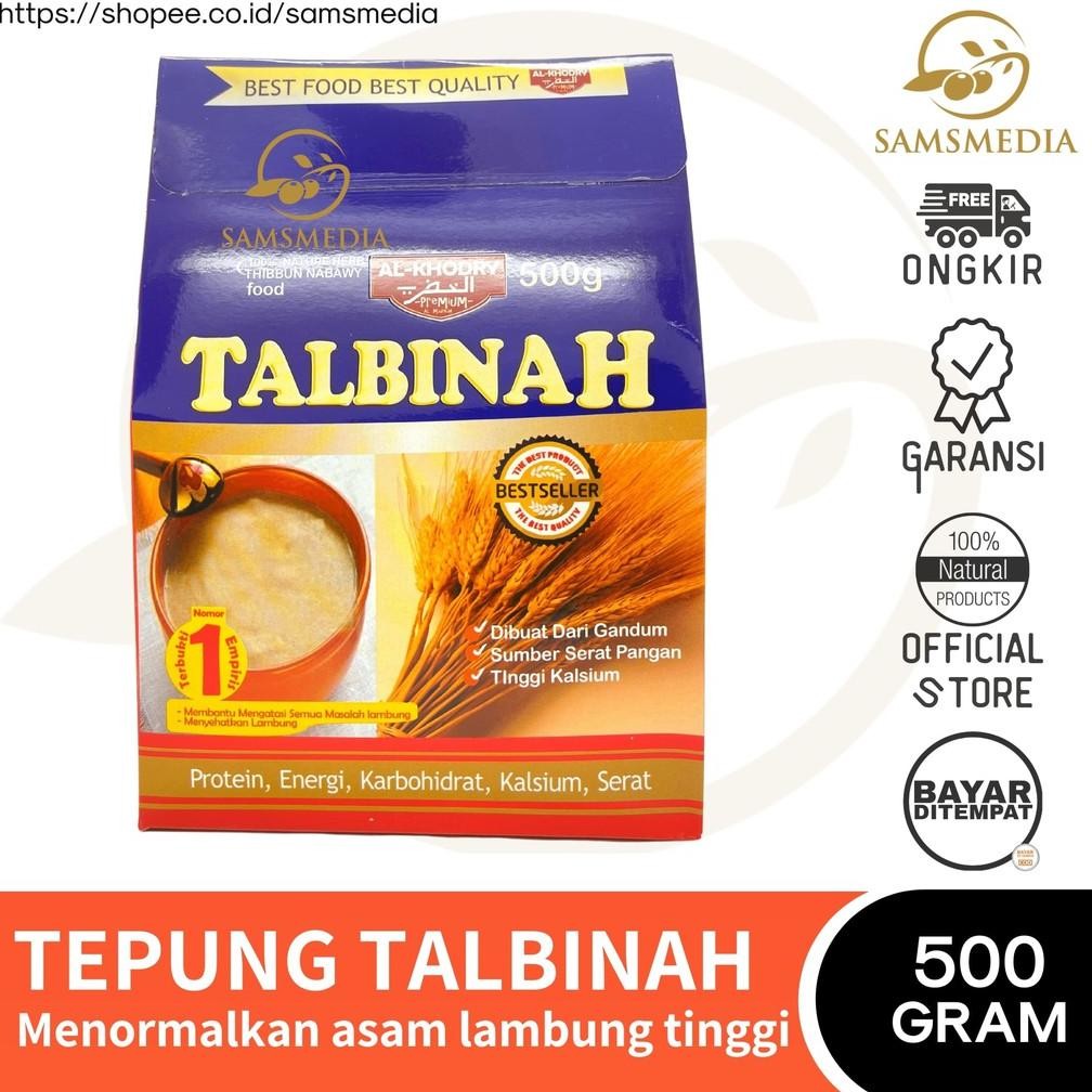 

Talbinah Tepung Gandum Murni Halus Makanan Serat Tinggi Thibb Nabawy Sehat Lambung 500g - Samsmedia Nugi