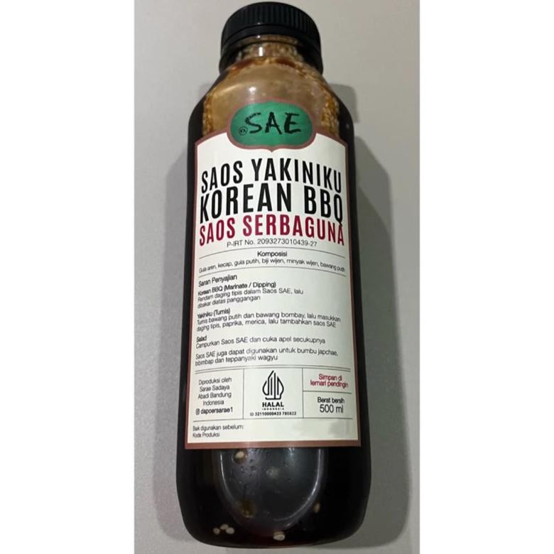 

Saus Yakiniku Teriyaki Halal 250ml/500ml Bebas Gluten Nugi