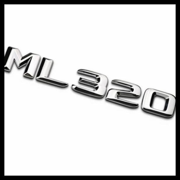 HOT DEAL EMBLEM MERCEDES BENZ TULISAN ML320 EMBLEM BAGASI ML320 