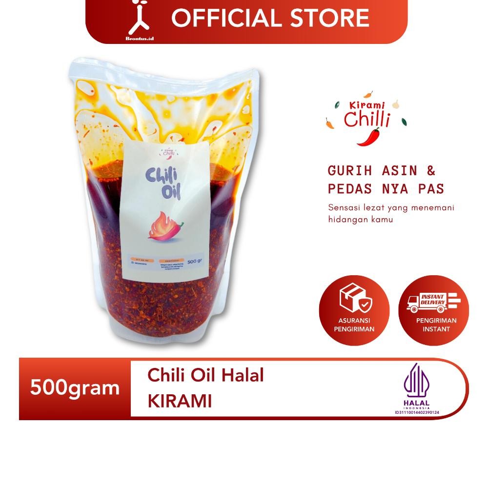 

BrontusID - Kirami Chili Oil Halal 500 Gram - Original Kirami Nugi