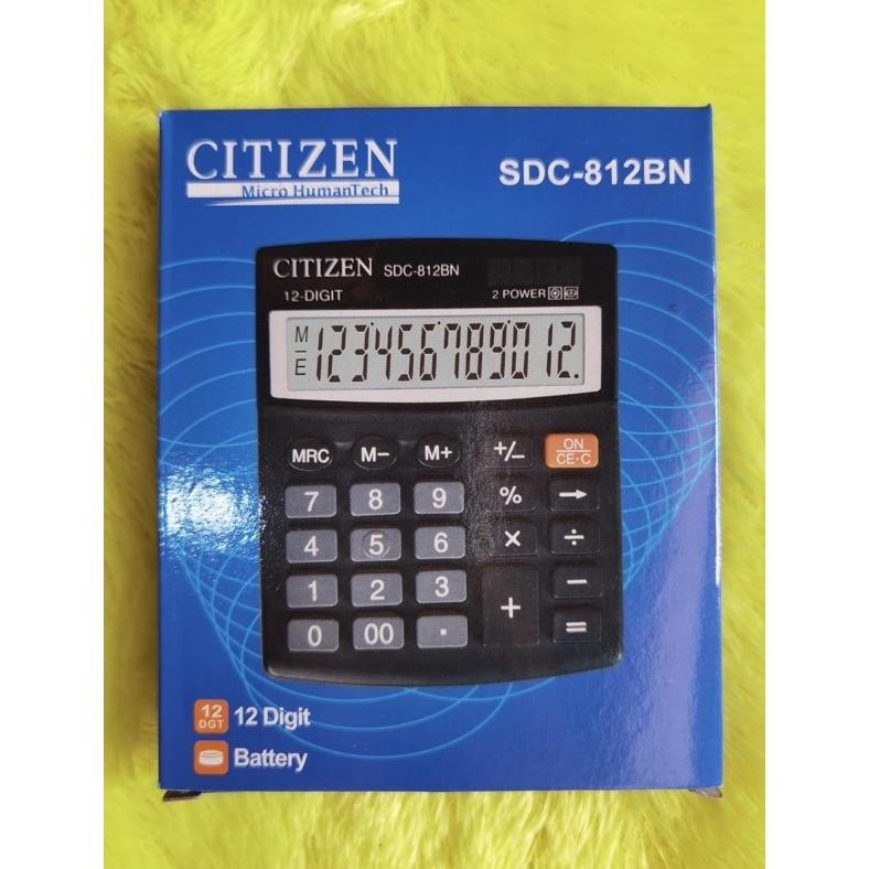 

kalkulator citizen 12 digit type 812bn RB2