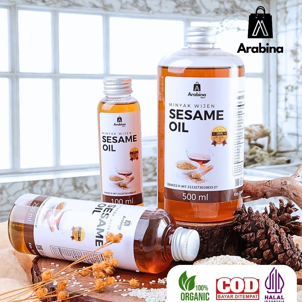 

Arabina Minyak Wijen Halal Sesame Oil Original Nugi