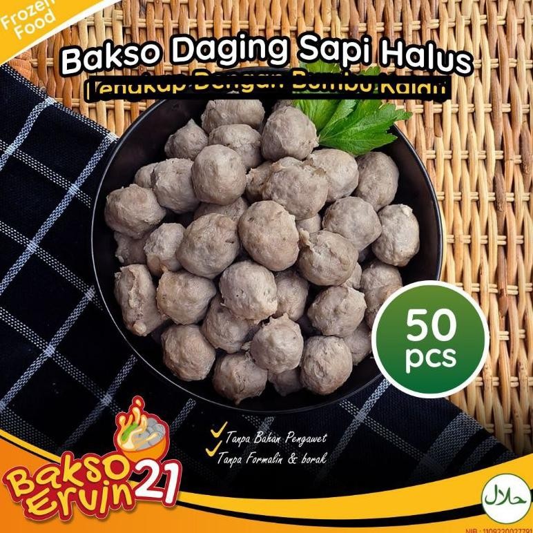 

Bakso Sapi Tanpa Bahan Pengawet / Bakso Frozen/Bakso Ervin21/Bumbu Kaldu Dijual Terpisah Nugi