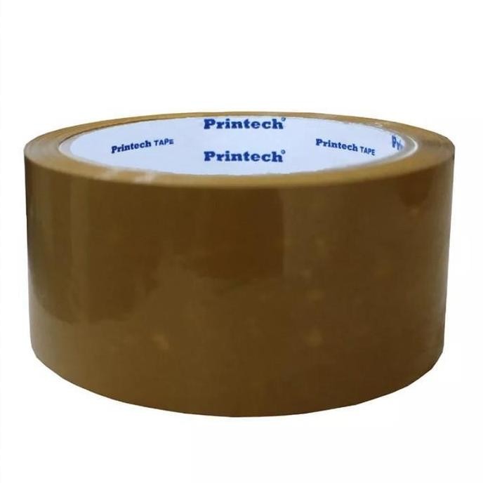 

Printech Lakban Coklat Untuk Packing Opp 2 Inch 45Mm X 72 Yard