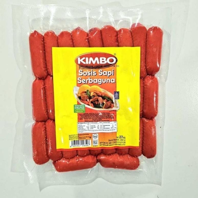 

Kimbo Sosis Koktail Serbaguna Mini Sapi Merah Nugi