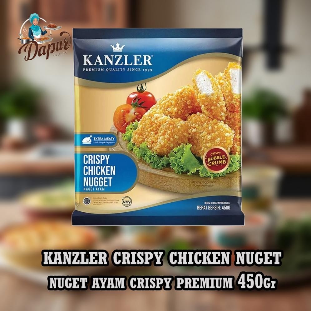 

kanzler crispy chicken nuget 450gram - frozen crispy nuget Nugi