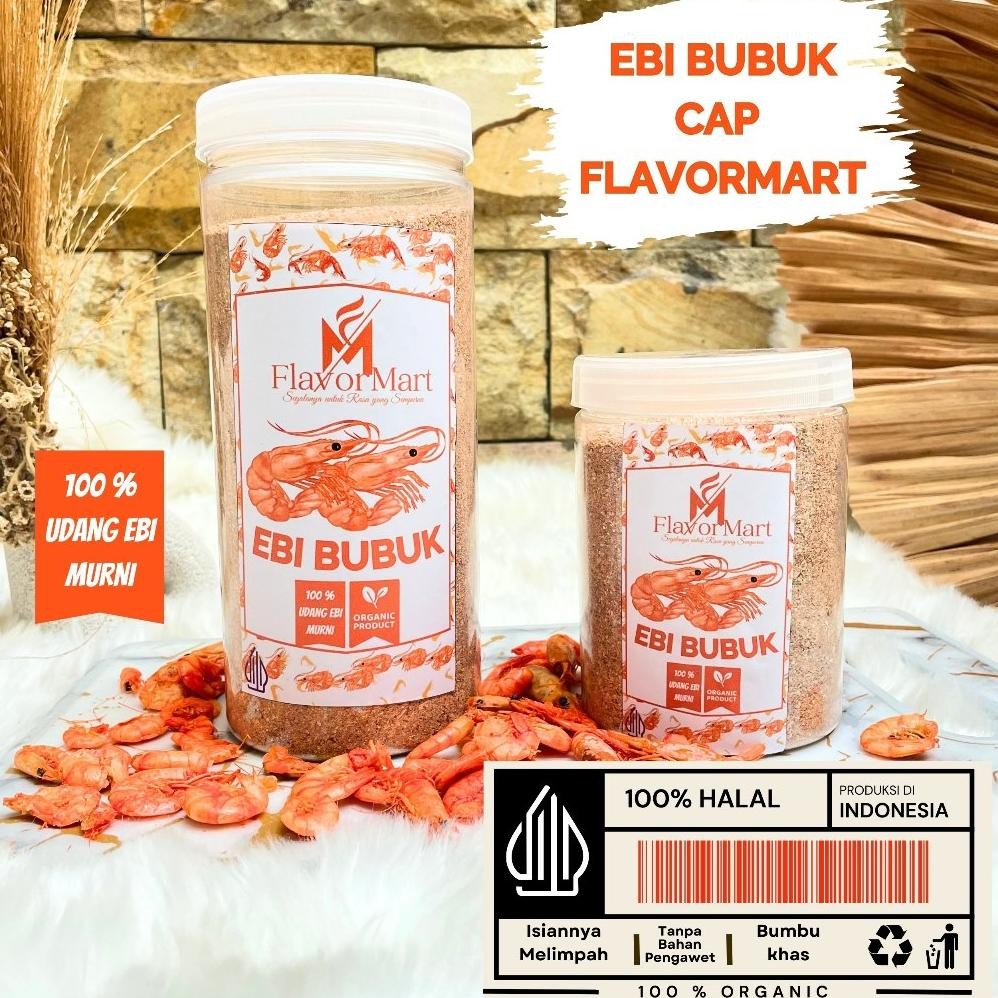 

Ebi Udang Bubuk / GILING HALUS shrimp Powder Paket 1 kg Bumbu Plengkap Masakan Nugi