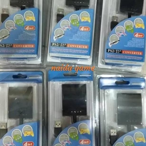 CONVERTER 4IN1 / CONVERTER STIK PS2 TO PS3 4IN1 / CONVERTER STICK PS2 Nugi