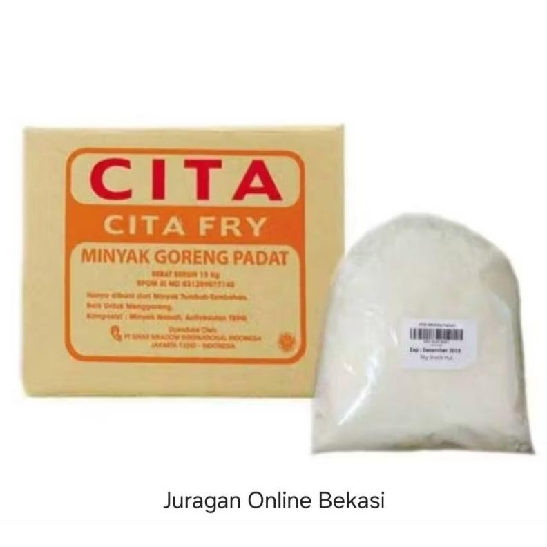 

MINYAK PADAT CITA FRY ECERAN [1kg] Nugi