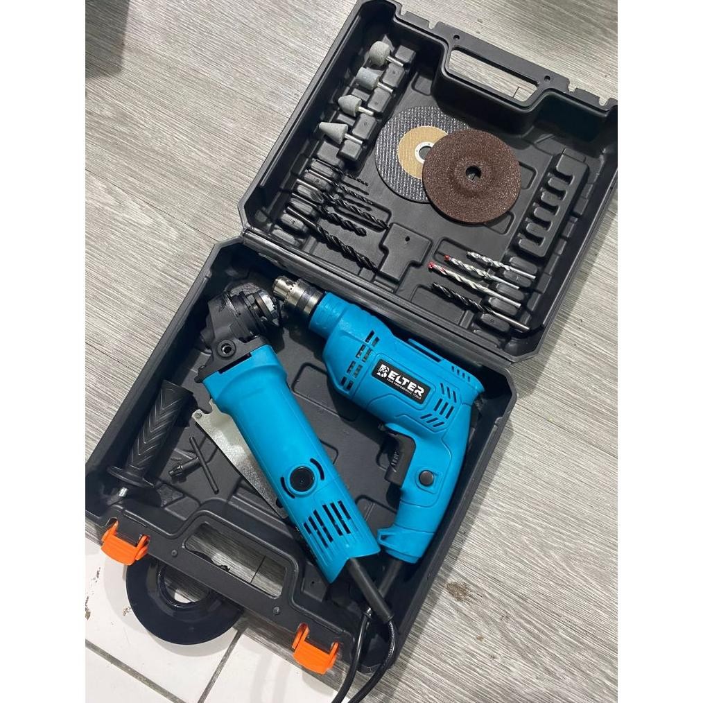 MURAH PROMO BOR 13mm bor dan gerinda mesin bor listrik bor gerinda paket bor dan gerinda mesin gerin