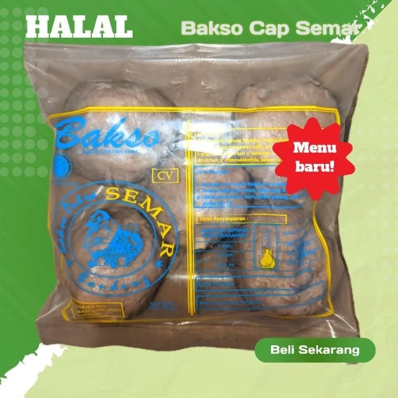 

Bakso Urat Super Besar Cap Semar Halal Isi 5 Nugi