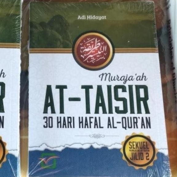 murajaah at taisir 30 hari hafal AL - Qur'an Adi hidayat jilid 2