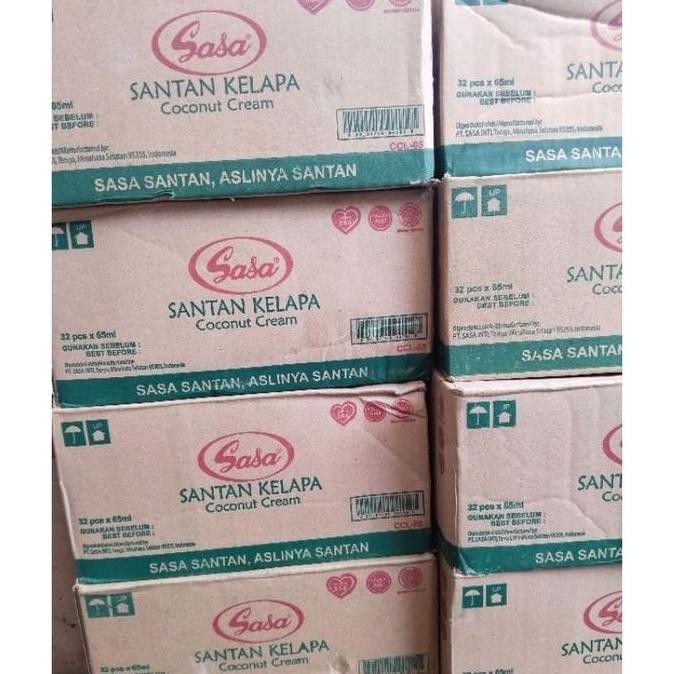 

Sasa santan 65ml per karton isi 32 pcs PS