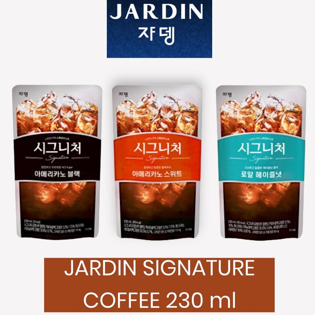 

READY STOCK JARDIN SIGNATURE KOREAN POUCH COFFEE 230 ml | KOPI AMERICANO | PRODUCT OF KOREA
