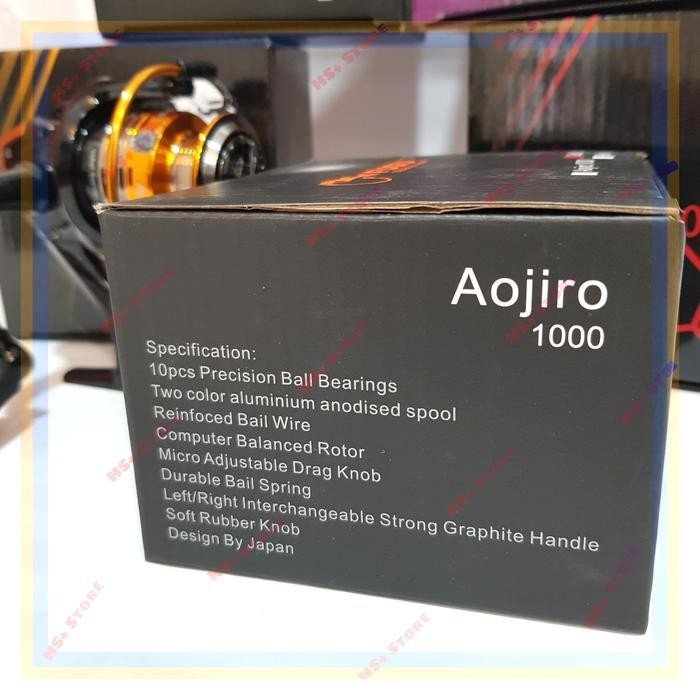 Reel Pancing Fugu Aojiro 1000, Gulungan Pancing Ikan