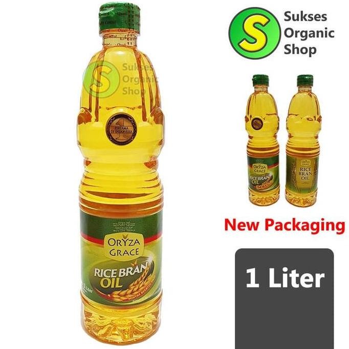 

Oryza Grace Rice Bran Oil Minyak Goreng Bekatul Padi 1 Liter Sehat Diskon!