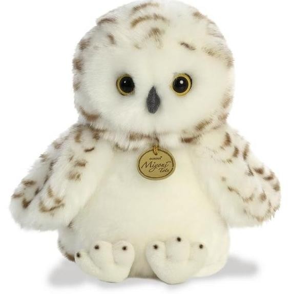 Siap Kirim Boneka Burung Hantu Snowy Owl Cantik Lucu Hadiah Anak