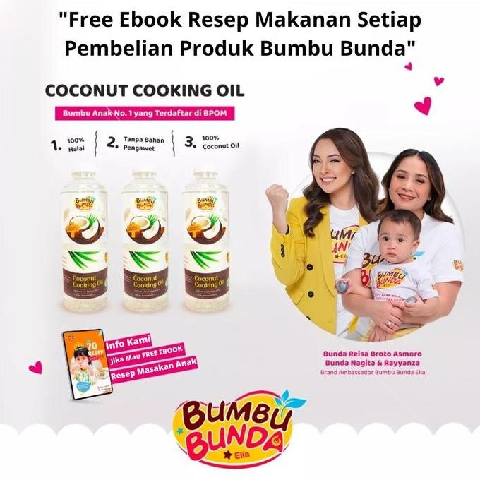 

Minyak Kelapa Murni Bumbu Bunda 500Ml - Coconut Cooking Oil Halal Diskon!
