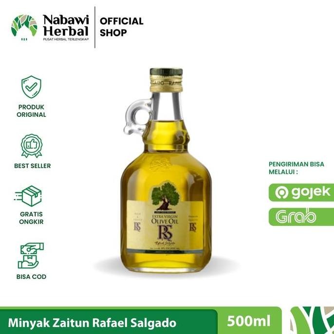 

Rafael Salgado Extra Virgin Olive Oil 500Ml - Minyak Zaitun Nabawiherbal Diskon!