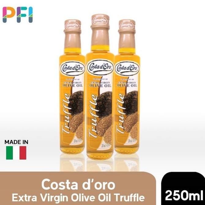 

Costa D'Oro Truffle Olive Oil 250Ml - Minyak Zaitun Premium Italia Diskon!