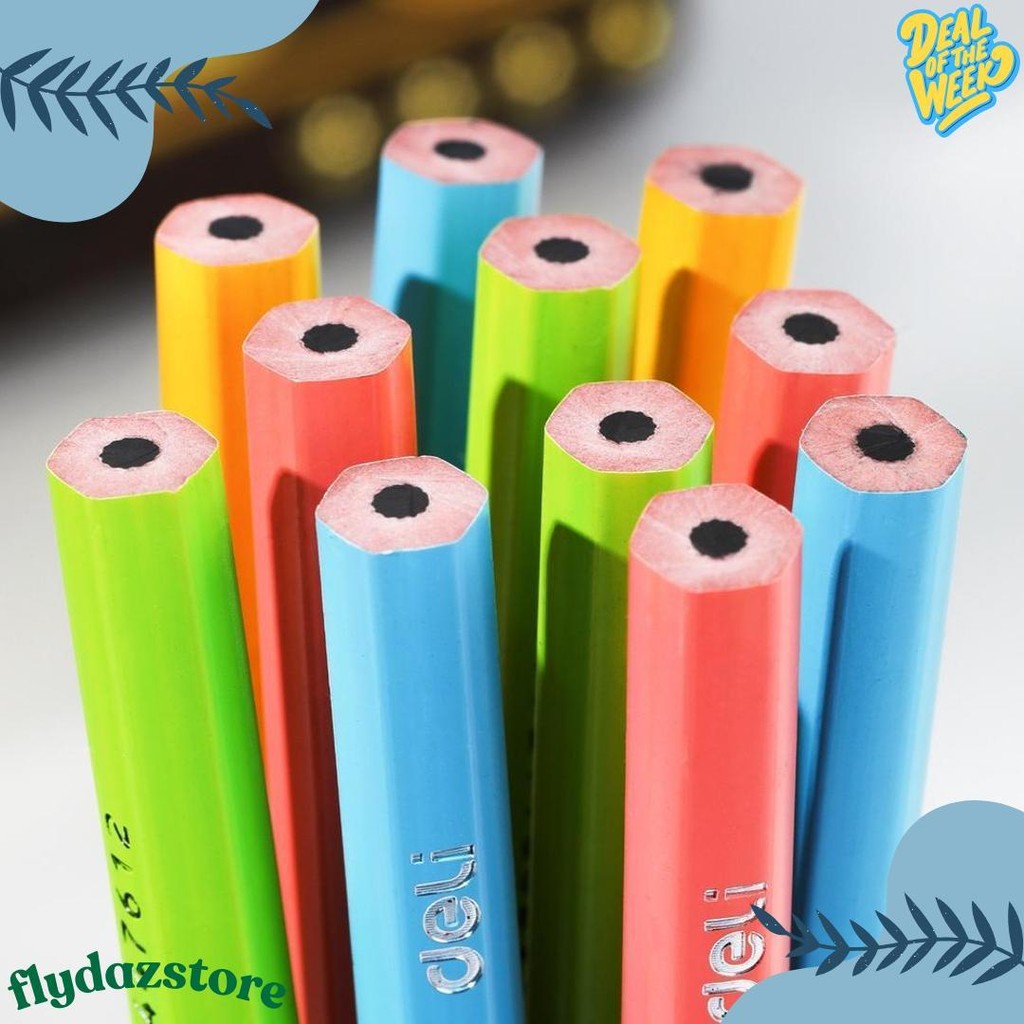

Deli Wood Free Pencil / Pensil 2B Isi 12 Ramah Lingkungan Bahan Daur Ulang Ec28 Flash Sale! Diskon Hingga 70%