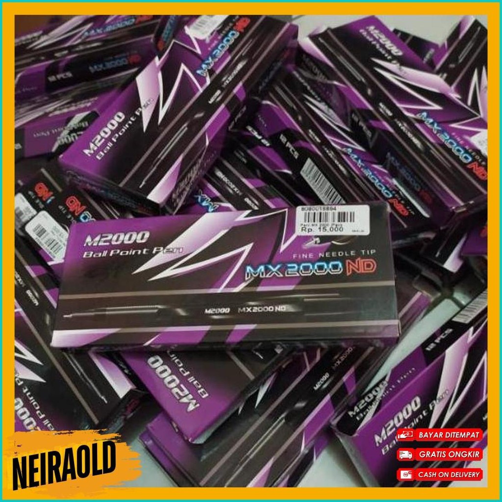 

(Grosir 1 Box Isi 12 Pcs) Pulpen M2000 / Bolpoint Pena Alat Tulis Kantor Terlaris! Produk Ini Banyak Dicari