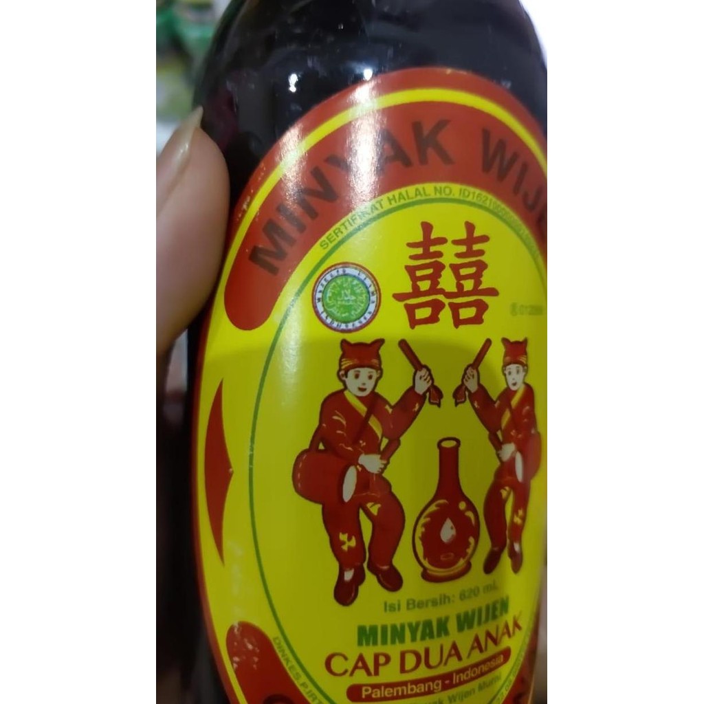 

Minyak Wijen Cap Dua Anak 620Ml - Sesame Oil Asli Palembang Diskon!