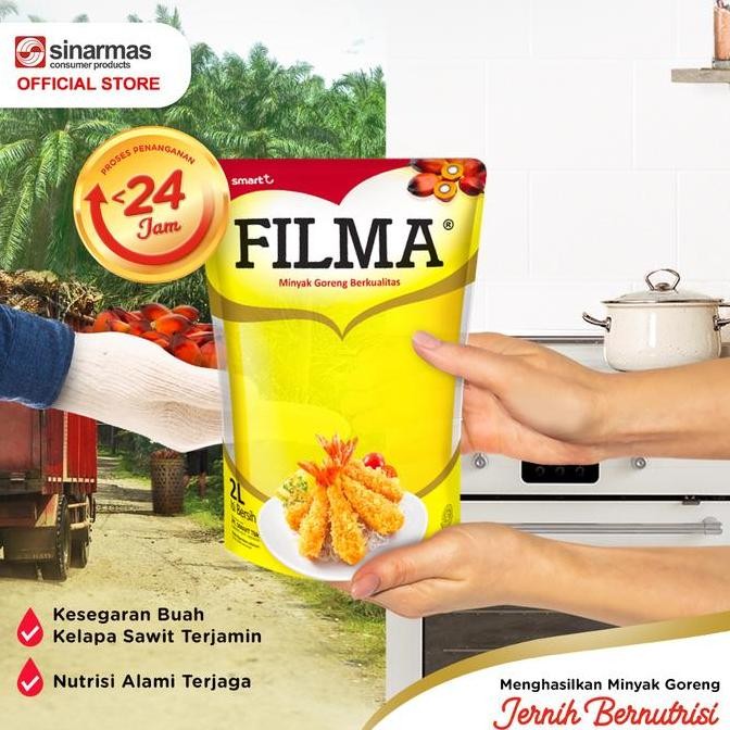 

Filma Minyak Goreng Pouch 2L X 6Pcs (1 Karton) | Harga Spesial Diskon!