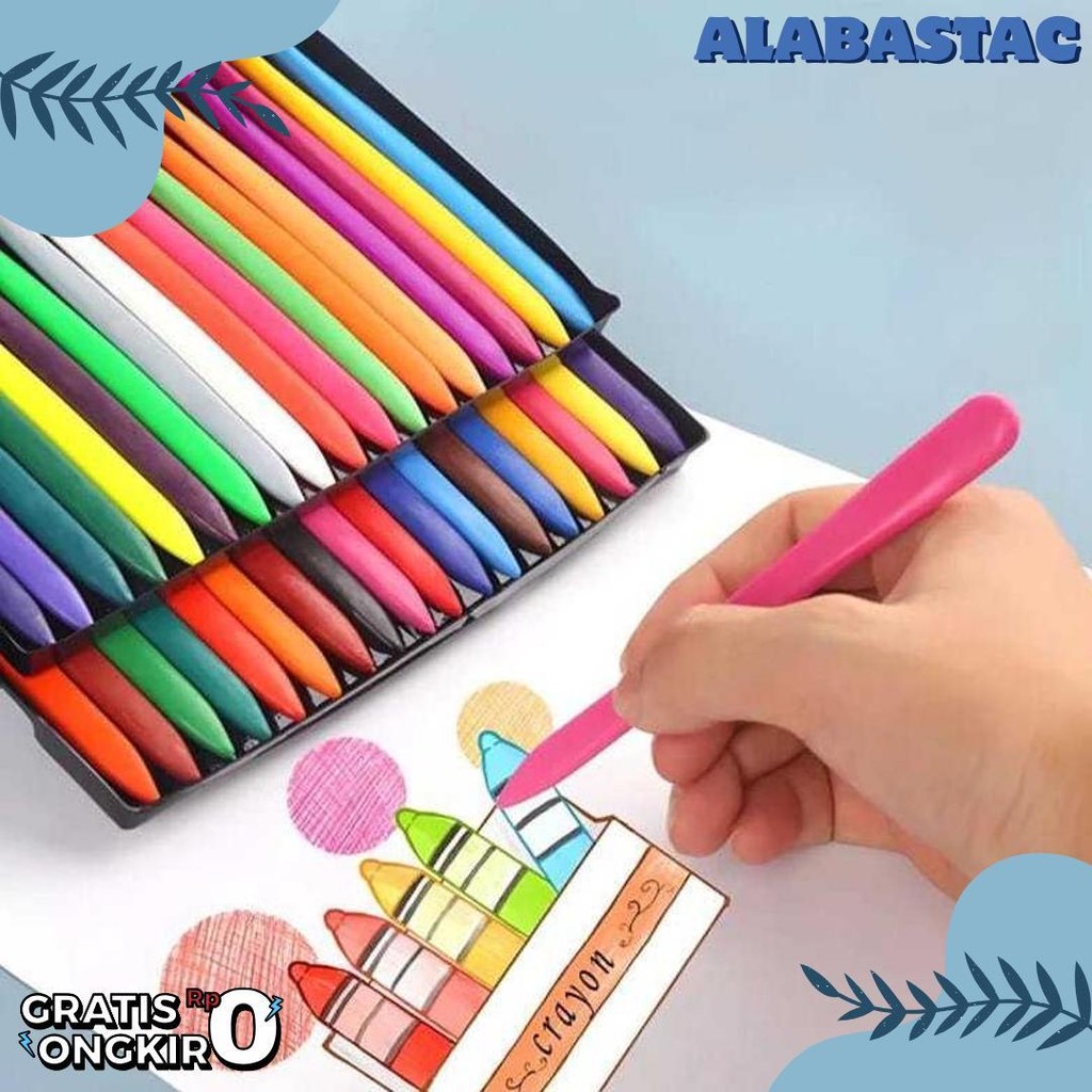 

Djb - Set Crayon Anak 36 Warna - Non Toxic, Anti Air, Pensil Warna Untuk Mewarnai Gambar Diskon