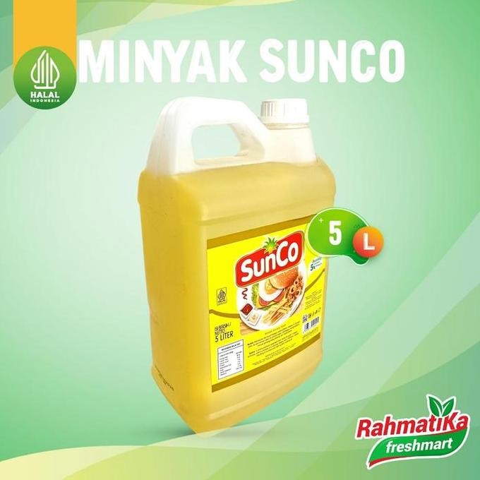 

Sunco Minyak Goreng Jerigen 5 Liter - Minyak Sawit Berkualitas Diskon!