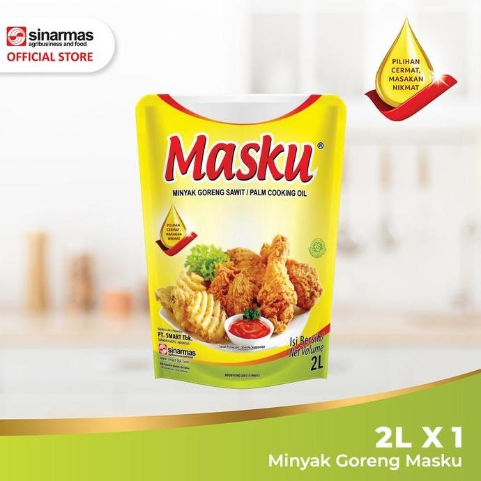 

Masku Minyak Goreng Pouch 2L | Minyak Goreng Bening & Jernih Diskon!