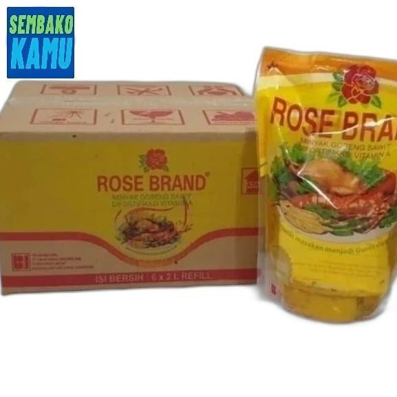 

Minyak Goreng Rose Brand 2 Liter Dus Isi 6Pcs - Refill Hemat Diskon!